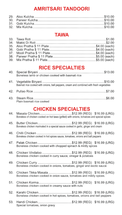 Taste of Bhaia Sweet Shop & Restaurant - Best Indian Restaurant in Abbotsford Canada