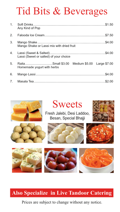 Taste of Bhaia Sweet Shop & Restaurant - Best Indian Restaurant in Abbotsford Canada